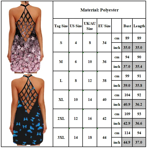 

Womens Printed Hollow Out Sexy Mini Dress Fashion Casual Party Summer Dresses