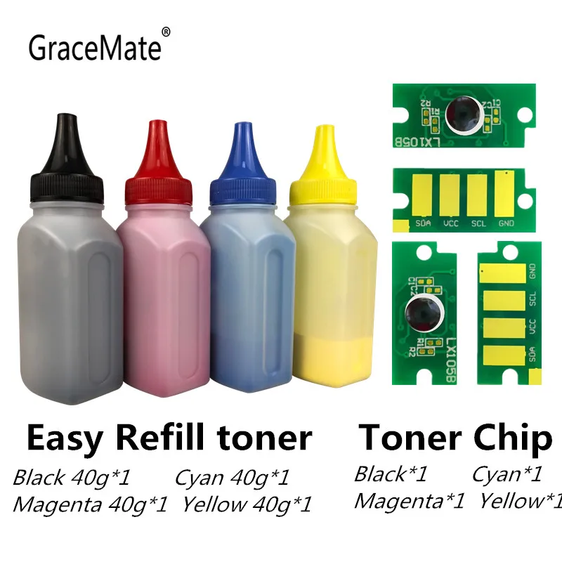 

5A Toner and Chip Compatible for Fuji Xerox DocuPrint CM315 CM315z CP315 CP315dw Printer CT202610 CT202611 CT202612 CT202613