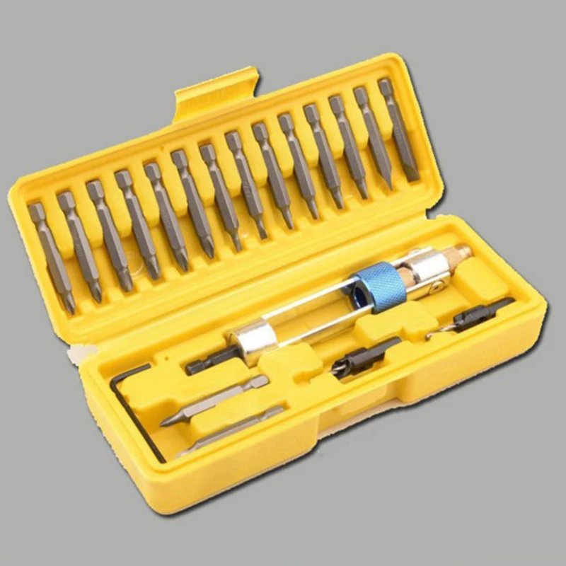 

Multifunction Screwdriver Sets Swivel Head Half Time Drill Tools Kit Quick-Change Multi Home Tool Drilling Driving