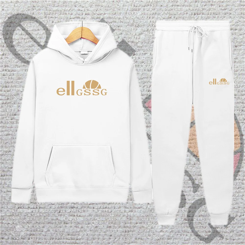 

Men's Sets Brand Sportswear Tracksuits 2 Piece Sets Men's Clothes Hoodies+Pants Sets Male Streetwear 2021 Autumn And Winter