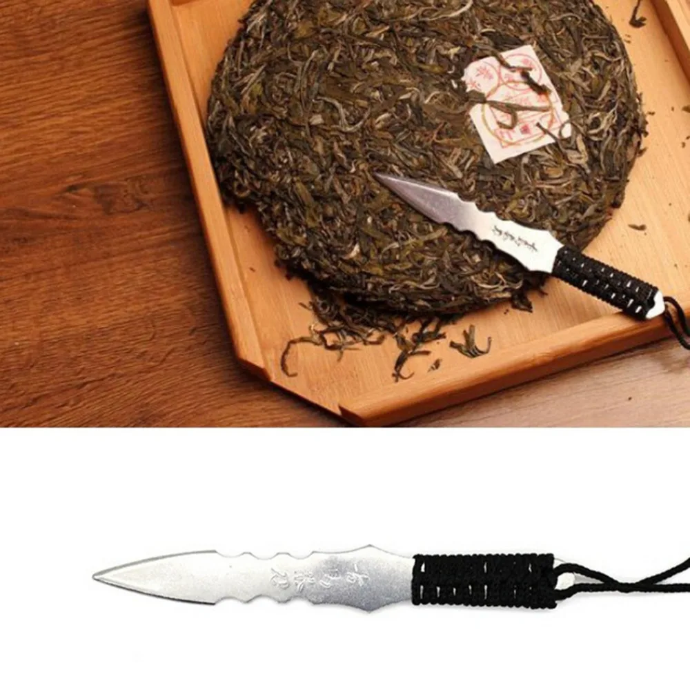 

1 Pc Puerh Tea Knife Tea Needle Puer Knife Cone Stainless Steel Metal Insert Tea Set Thickening Puer Knife Tea