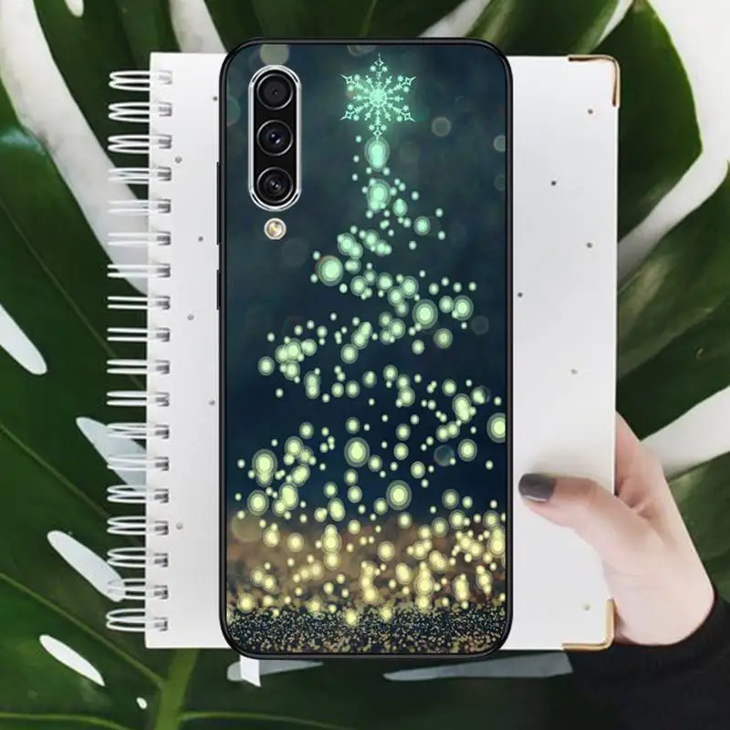 

Merry Christmas Holiday Tree Phone Case For Samsung A20 A30 30s A40 A7 2018 J2 J7 prime J4 Plus S5 Note 9 10 Plus