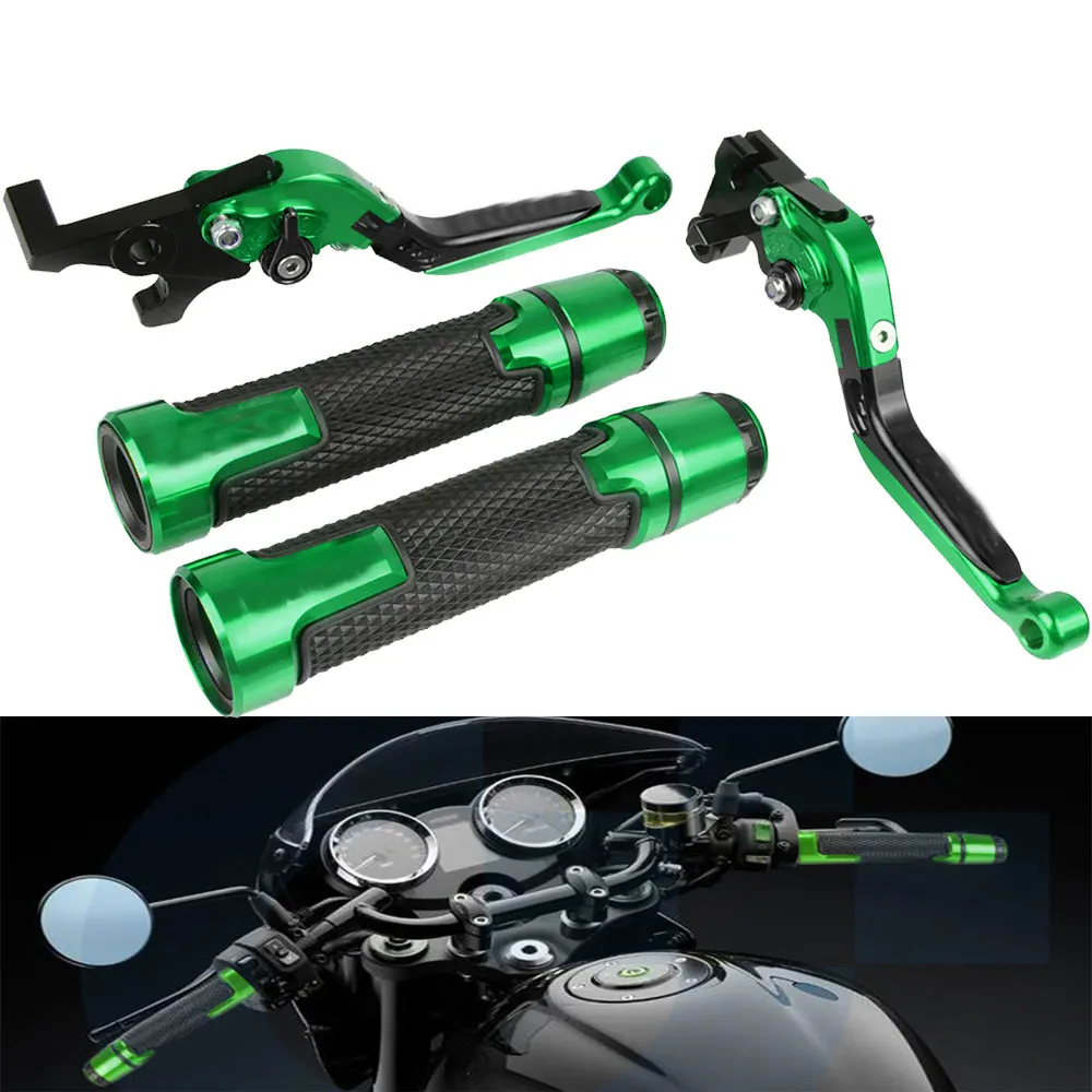 

FOR KAWASAKI Z300 Z 300 z300 2008-2019 2018 2017 2016 2015 Motorcycle Accessories CNC Folding Brake Clutch Levers Handlebar Grip