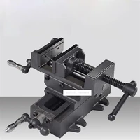 3 inch precision cross vise heavy duty vise two way mobile vise work bench drilling and milling machine special cross pliers