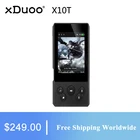 XDUOO X10T II DSD128 PCM 384 кГц32 бит X10TII высокая производительность музыка без потерь Bluetooth цифровой проигрыватель