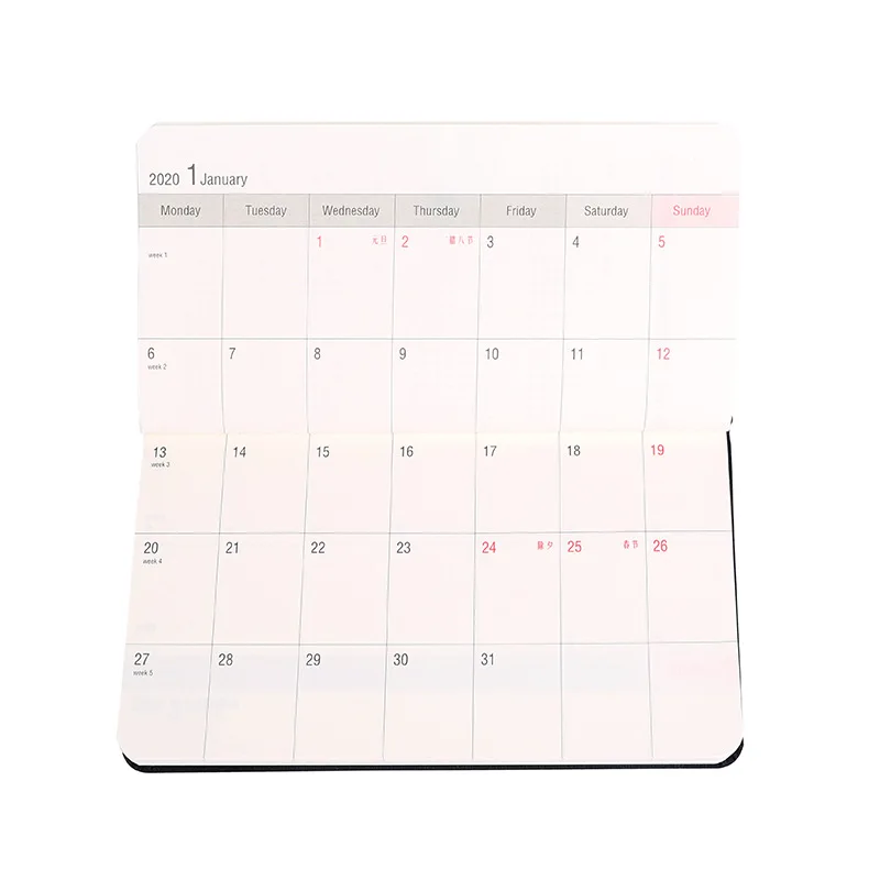 Carry notebook креативный кавайный планировщик план 2020 эффективность bullet journal sketchbook