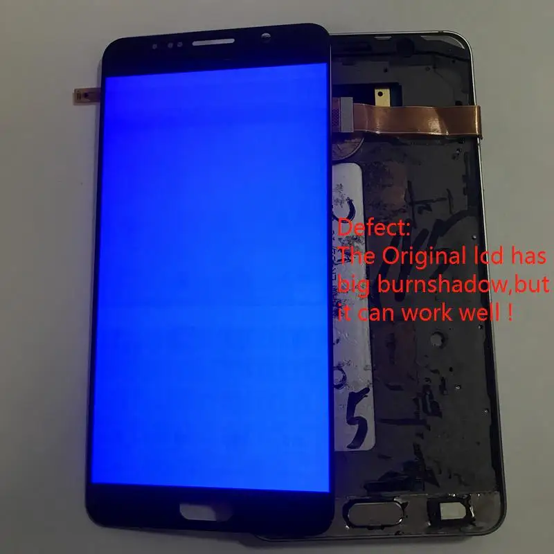 ЖК дисплей для SAMSUNG Galaxy Note 5 N920 N920F N920A N920C 7 '' оригинальный Amoled с сенсорным