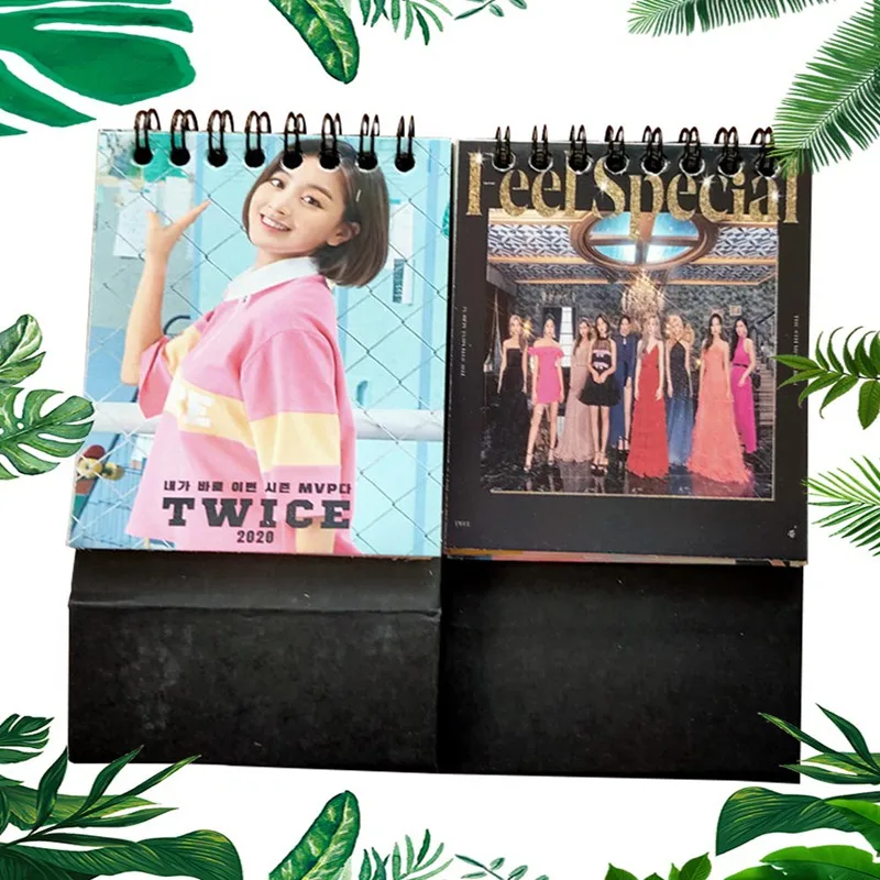 

Kpop TWICE Series 2020 Year Of The Rat Calendar Cute Memo DIY Notepad Desktop Planner Calendar
