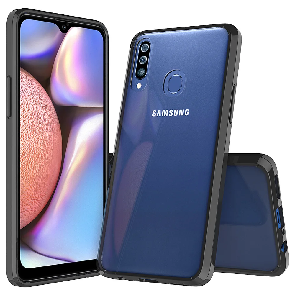 

Чехол для Samsung Galaxy A20, мягкий силиконовый бампер из ТПУ, противоударный, жесткий, прозрачный