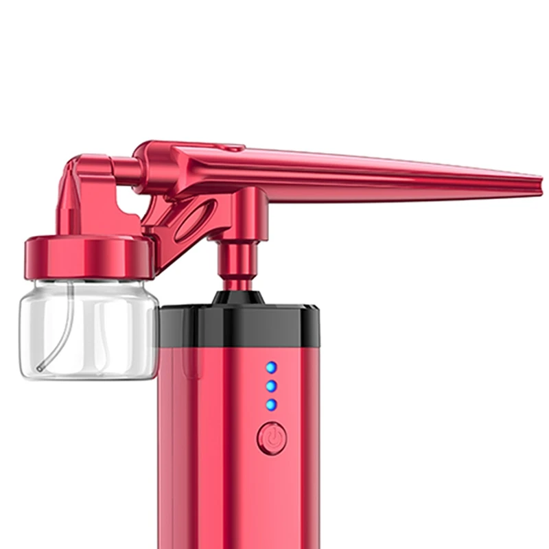 

Handheld Air Compressor Airbrush Spray Air Brush Moisturizing Oxygen Injector Skin Care Spray Air Brush Set Tools