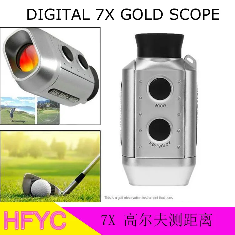 Новый лазерный дальномер 7x18 портативный с Angel Scan для охоты гольфа расстояние