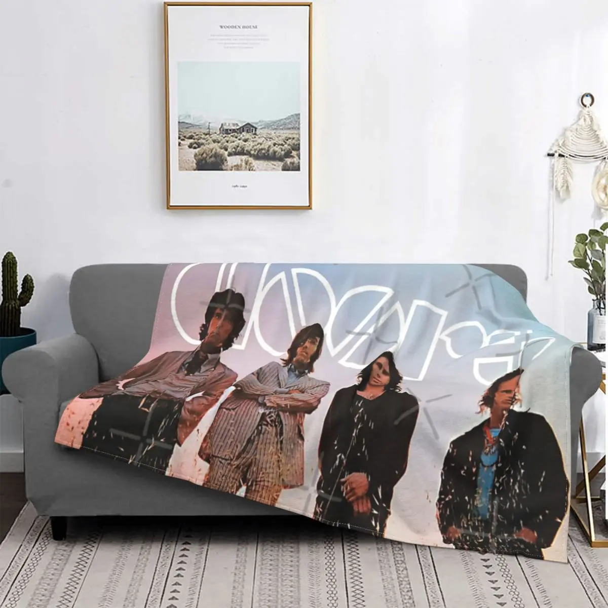 

Waiting For The Sun-colcha con capucha, edredón a cuadros para cama, Hd