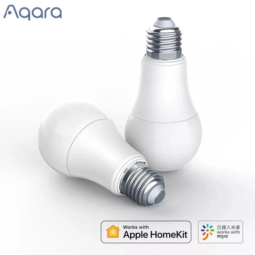 Aqara Smart LED Bulb Zigbee 9W E27 2700K-6500K White Color Remote Light For Mihome APP Apple HomeKit | Электроника