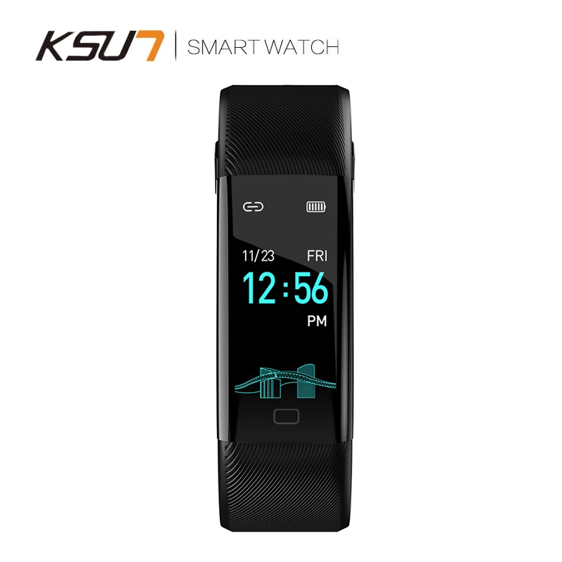 KSUN KSS904 умный браслет с монитором сердечного ритма ЭКГ кровяное давление IP68 фитнес-трекер Wrisatband Смарт-часы