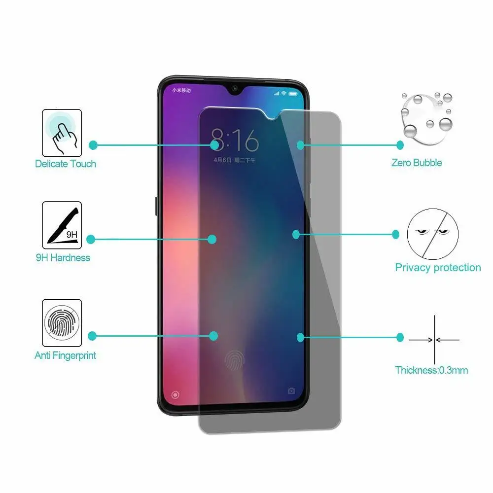 Защитное стекло закаленное 9H для Xiaomi Redmi 7 Note Pro Pro|Защитные стёкла и плёнки