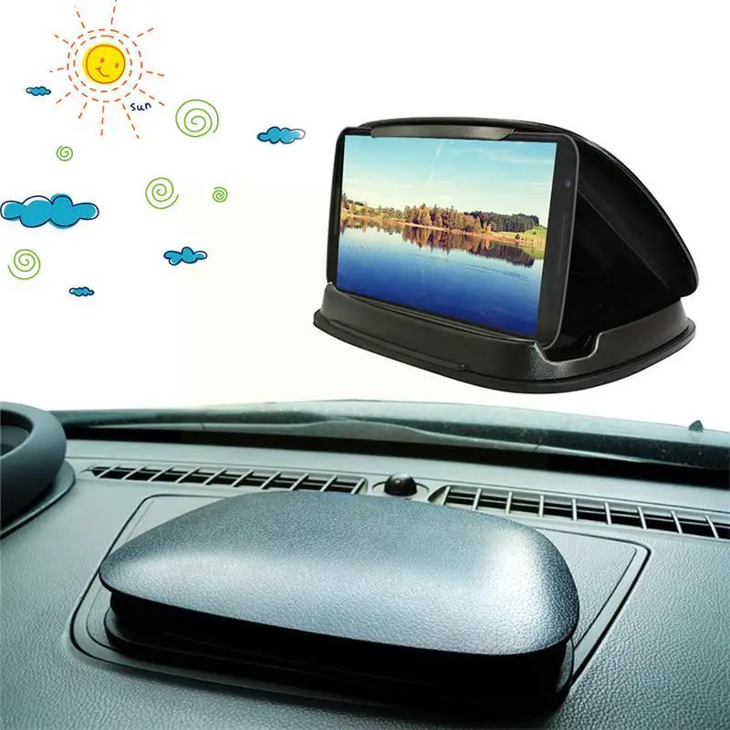 

Автомобильный держатель для навигатора GPS, 3-6,8 дюйма, подставка для телефона, нескользящий коврик для приборной панели, стабильный держател...