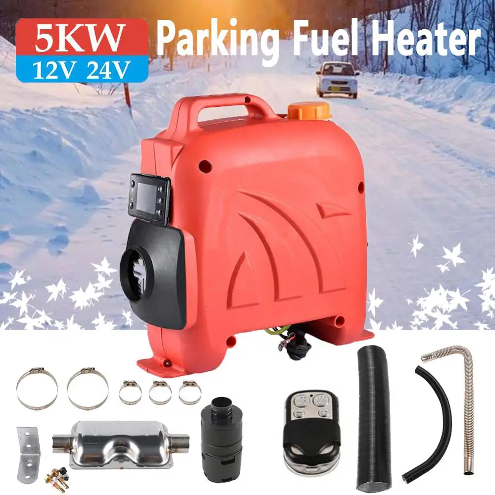 Стояночный топливный обогреватель 5 кВт Дизельный подогреватель воздуха для