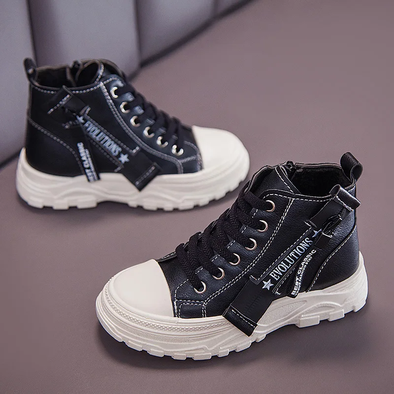 Зимняя детская обувь Ботинки martin детские зимние ботинки Теплые ботильоны для