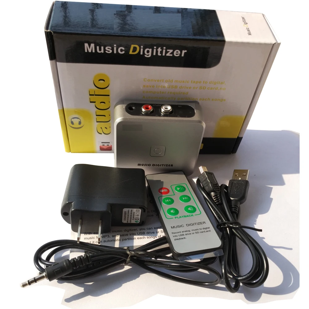 EzCAP241 музыкальный дигитайзер преобразование старых лент Lps и всех аналоговых