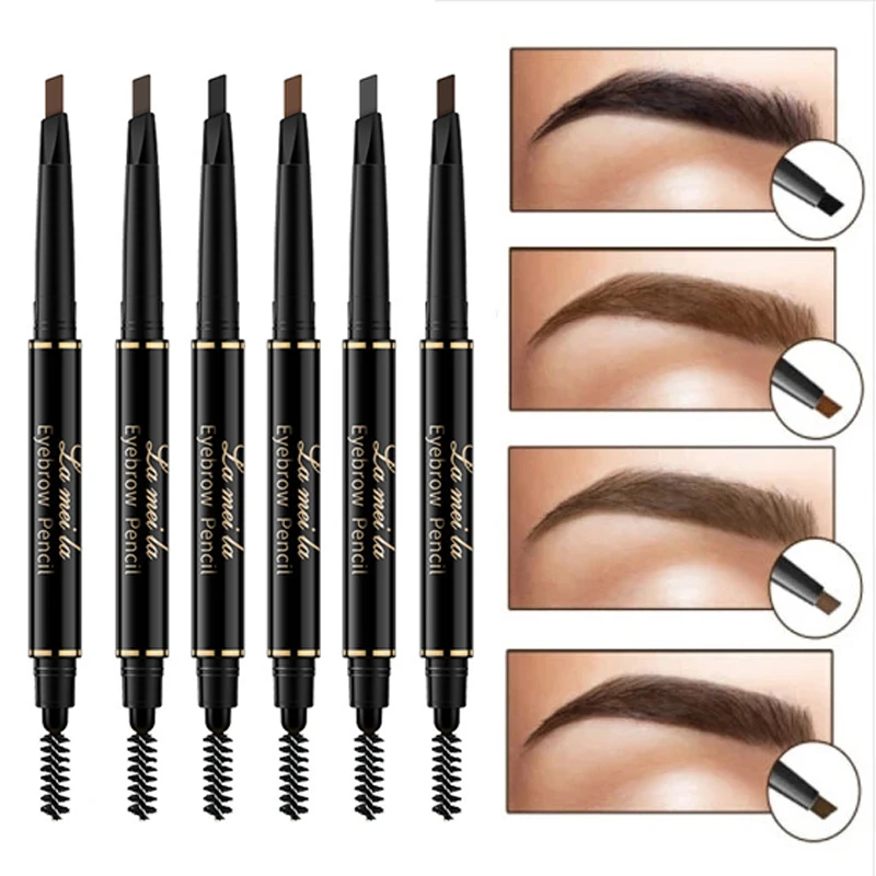 

Double Ended Eyebrow Tattoo Pen Waterproof Long Lasting Eyebrow Pencil Eye Brow Tint Enhancer Cream Eyebrow Pen Makeup Cosmetics