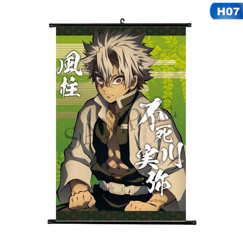 

New Japanese Anime Demon Slayer Picture Art Home Decor Quality Canvas Painting Poster Bedroom Living Kids Room Sofa Wall Decor