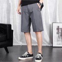 2021new white fifth business shorts men korean style running sport shorts for men casual summer waist solid shorts clothing