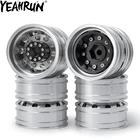 Ступица заднего колеса YEAHRUN Tamiya, 10 спиц для прицепа Tamiya, тягача, грузовика, радиоуправляемая подъемная машина, колеса, запчасти