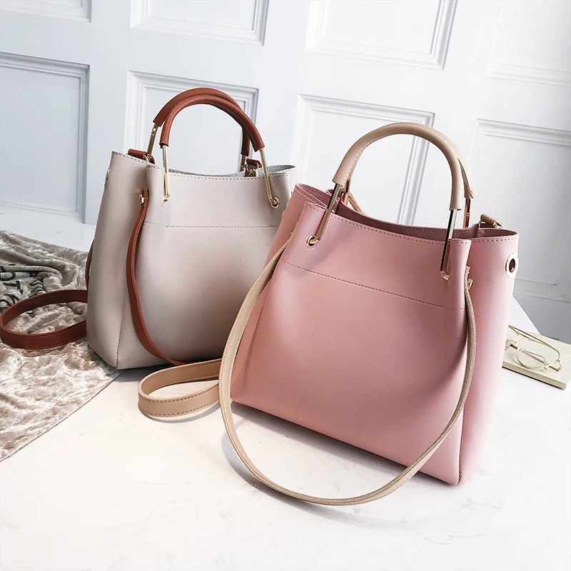 Летняя женская сумка Новая модная на плечо Корейская Сумочка большие