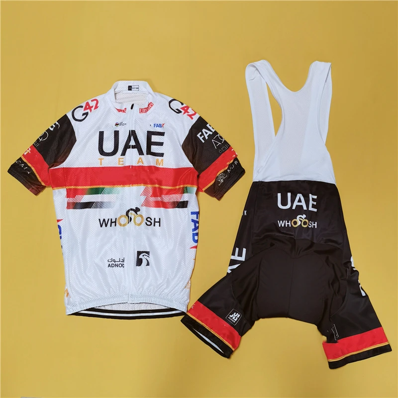 

2021 UAE CYCLING TEAM JERSEY MEN 20D Bike Strech Bib Shorts Suit Ropa Ciclismo Quick Dry Pro Bicycle Maillot Pants Clothing Set