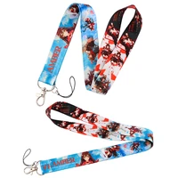 lx806 diy hot game lanyard girls women neck straps for usb camera keys phone hang rope id card badge holder keychain fans gifts
