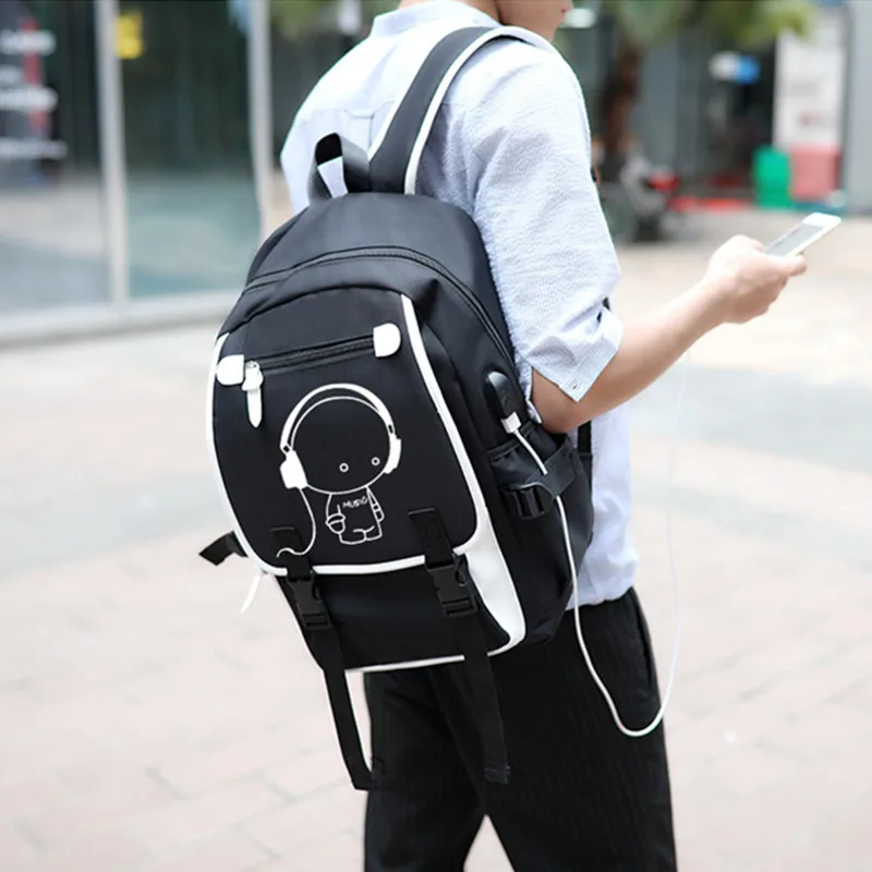 Светящийся рюкзак для подростков школьная сумка мальчиков и девочек 2021 с