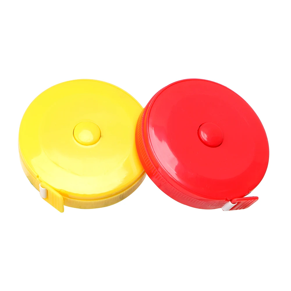 

DIYWORK 1.5M Retractable Metric Belt Portable Ruler Measuring Tape Gauging Tools Tape Measure Plastic Lovely