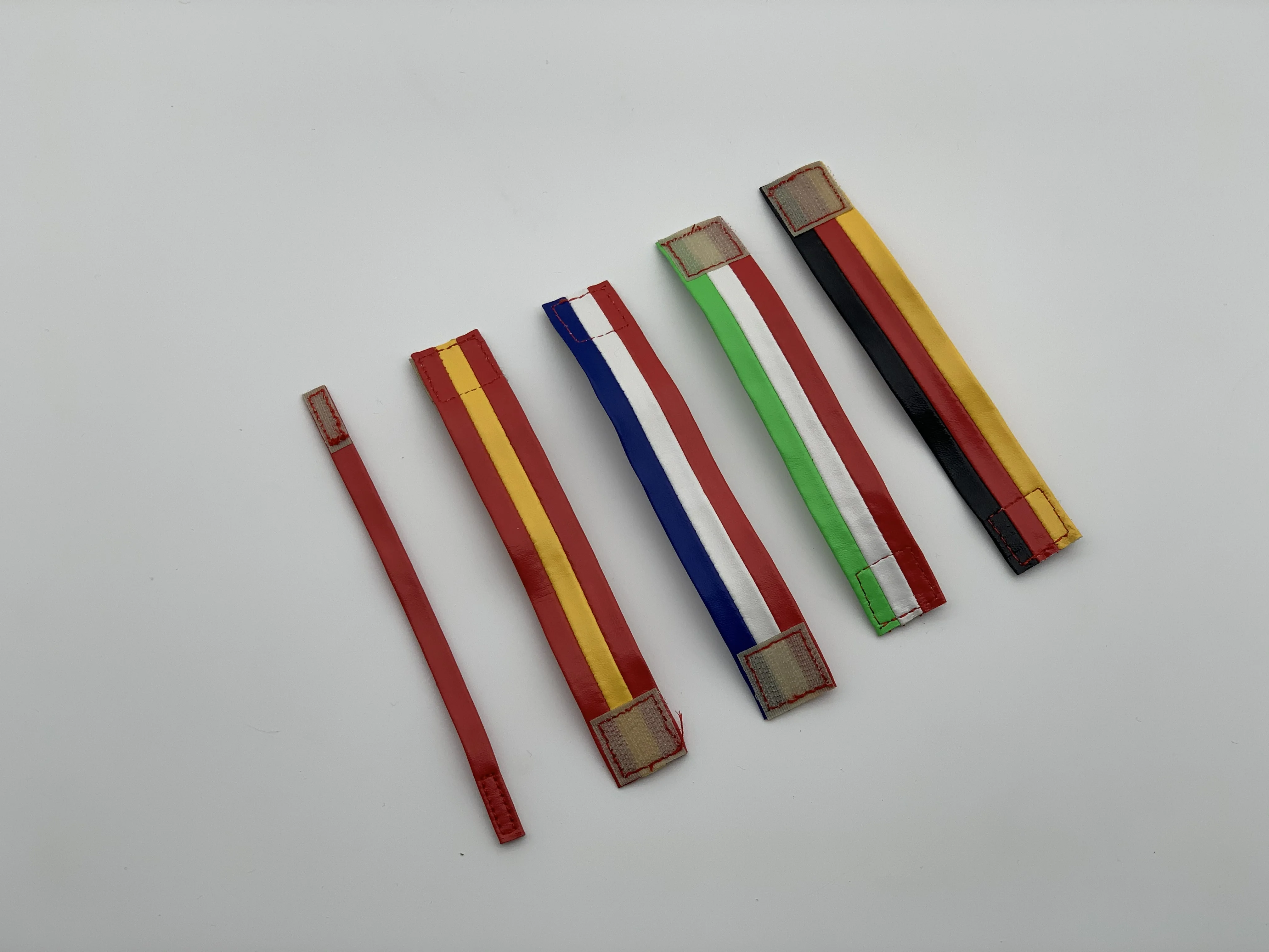 Чехол для руля с красным кожаным верхним контурным маркером Италия флаг триколор