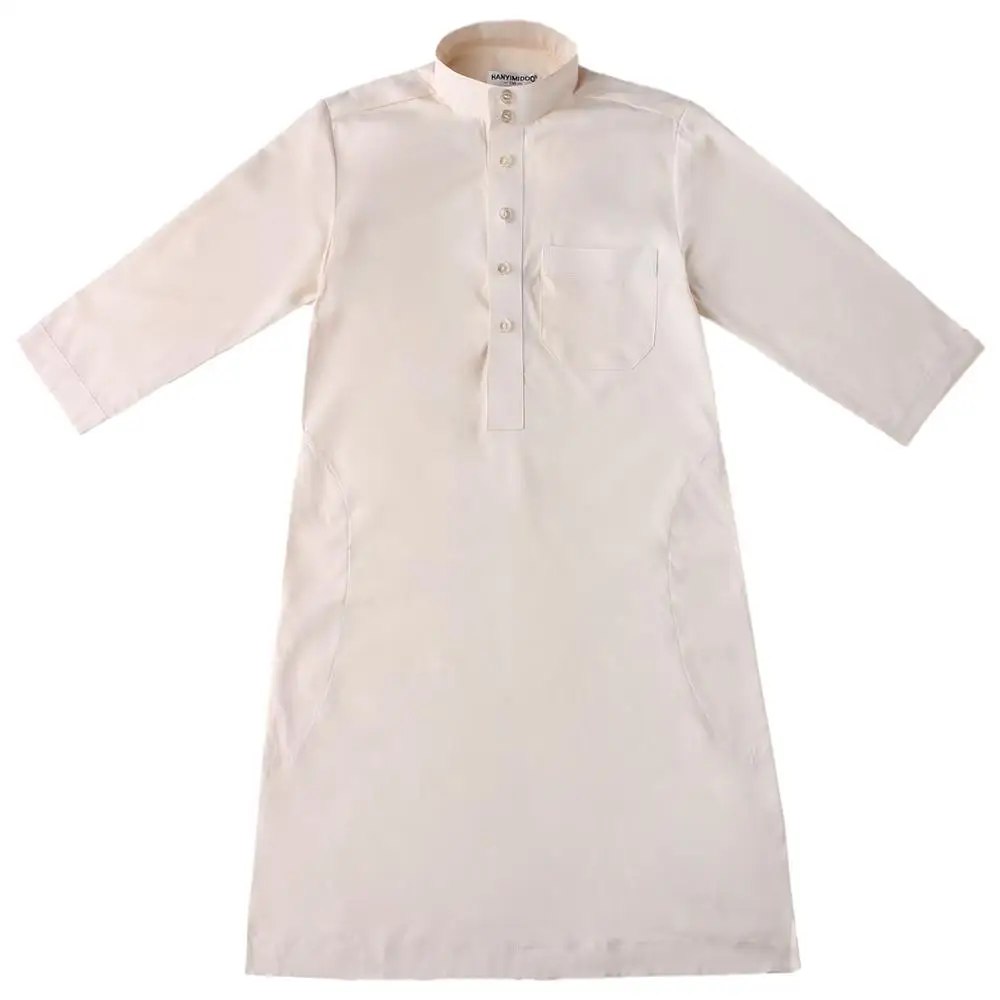 Мусульманская детская Абая Рамадан джубба табе длинное платье для мальчиков