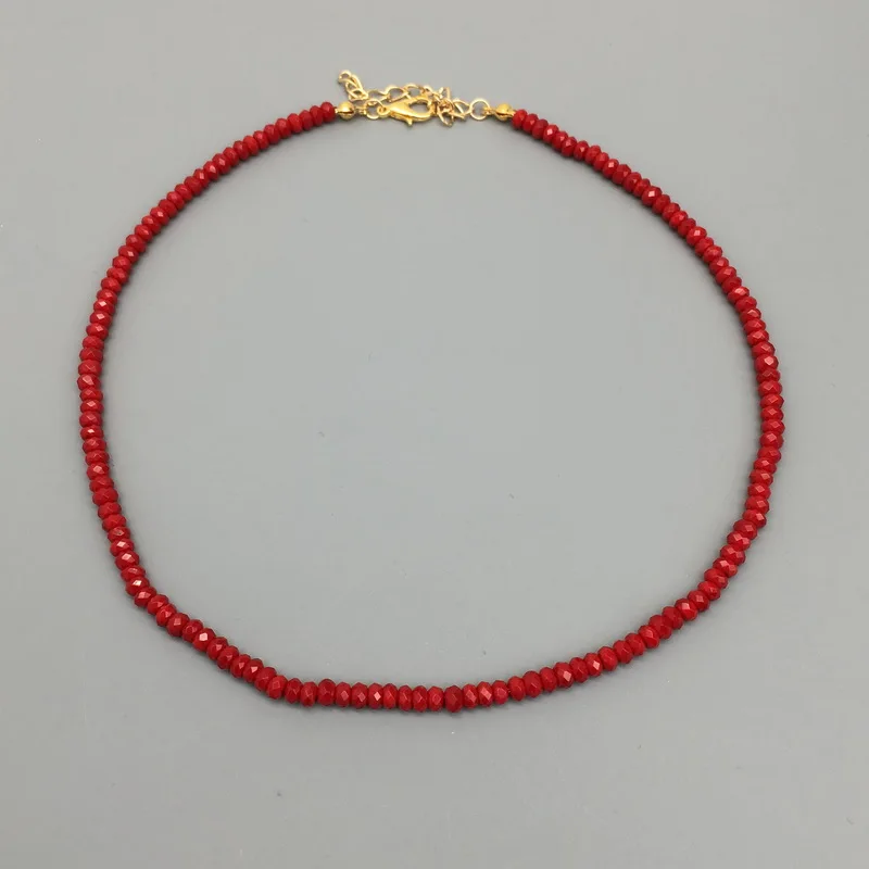 12 Color Style Beads Short Necklace women 2019 Fashion Jewelry Women Choker Necklaces Bijoux Femme Ladies Party | Украшения и
