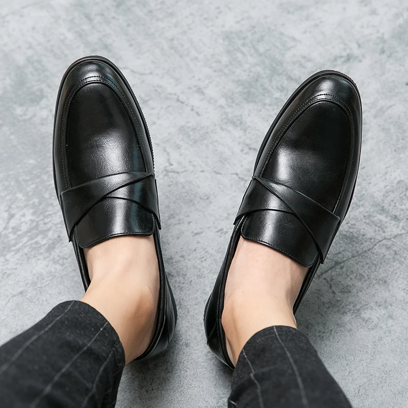 Лоферы мужские дышащие кроссовки без застежки повседневная обувь лоферы