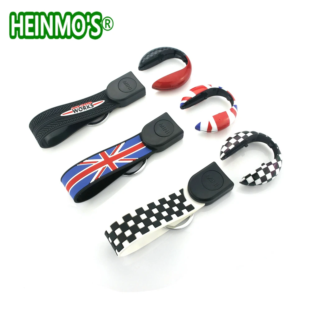 Для MINI Cooper JCW F54 F55 F56 F57 F60 земляк Автомобильный ключ крышка чехол защитный держатель Юнион Джек флаг аксессуары для укладки