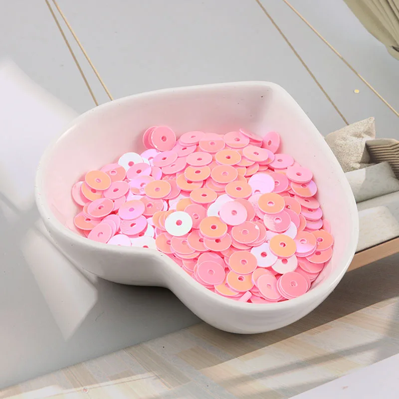 6 мм блестки ПВХ красочные плоские круглые свободные фотообои Свадебное Ремесло