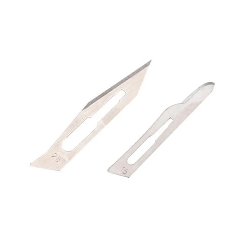 100 шт./кор. стоматологические хирургические лезвия из нержавеющей стали для