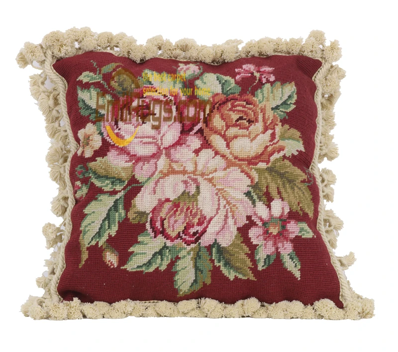 210-19 16x16 Охлаждающая память aubusson Подушка сиденья тканые чехлы на подушки домашний Чехол Подушка квадратная подушка - Цвет: 210-19 16x16