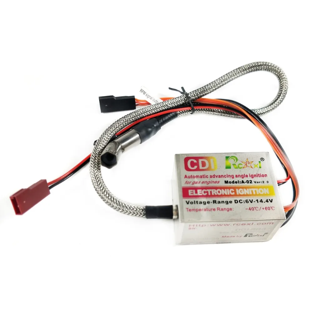 Rcexl одноцилиндровое Зажигание CDI для ME8 1/4 32 Свеча зажигания 120 градусов с