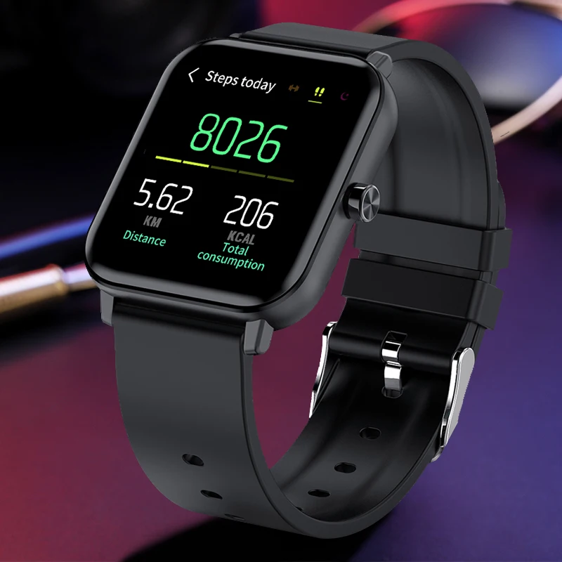 full touch smart watch women men smartwatch electronics smart clock for android ios fitness tracker square sport smart watch free global shipping