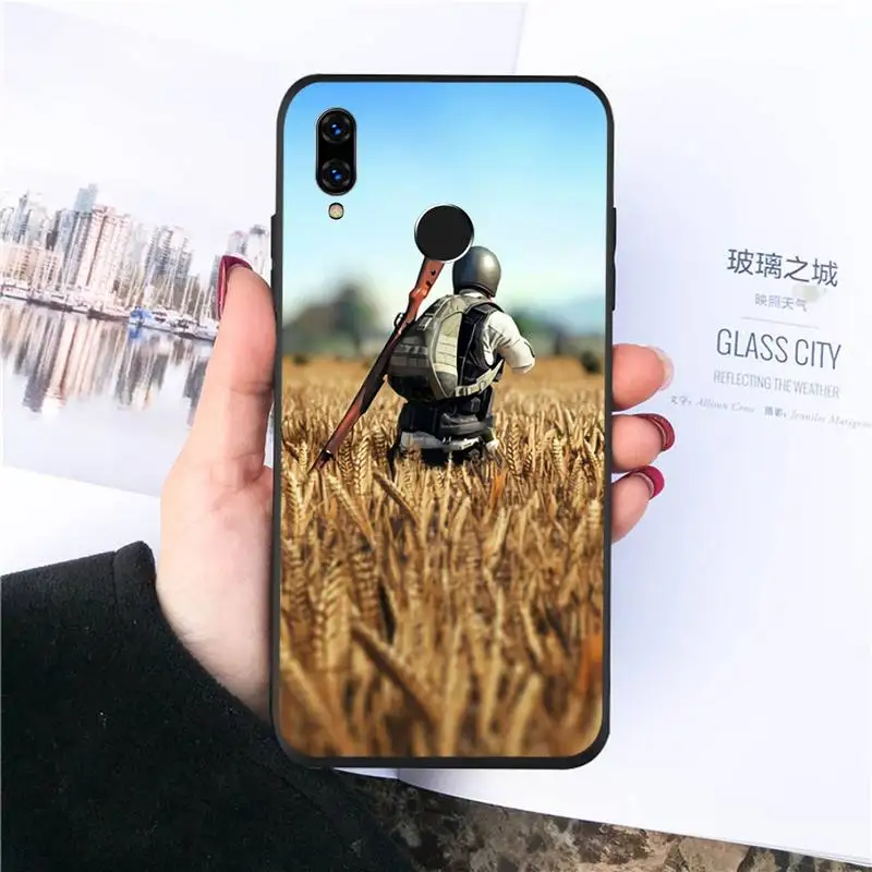 

pubg hot fashion game Phone Case For Huawei honor Mate P 10 20 30 40 Pro 10i 9 10 20 8 x Lite Luxury brand shell funda coque