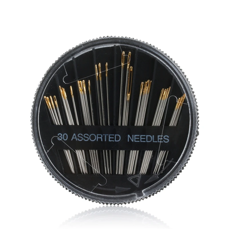 Европа и США золотой хвост ручной шитья коробка для иголок иглы 30 шт. Игла diy нить