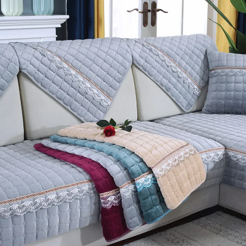 Нескользящий чехол для дивана всесезонное универсальное эластичное покрывало