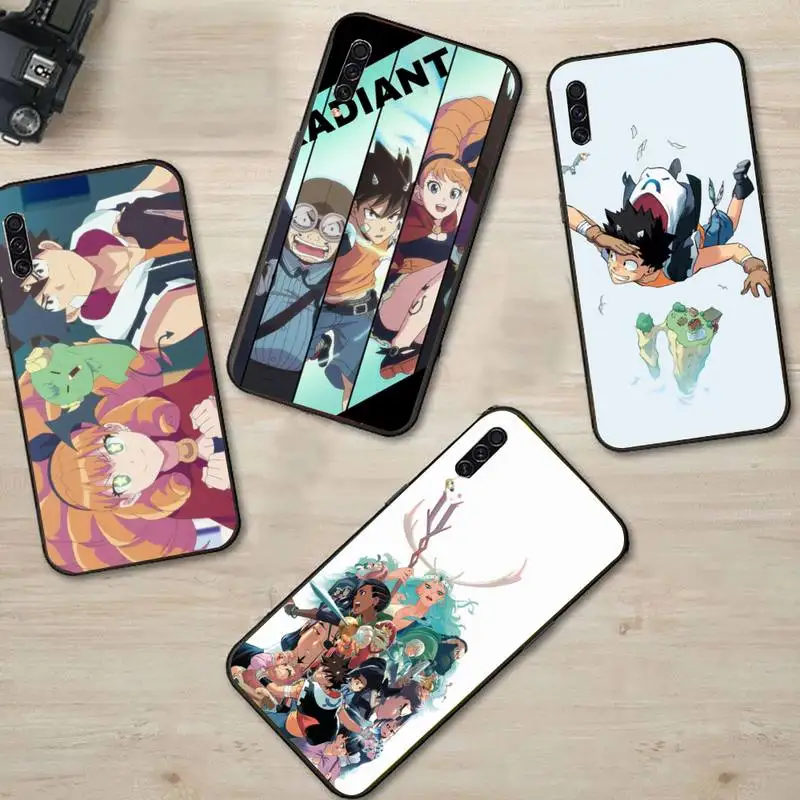 

Radiant anime Phone Case For Samsung Galaxy A50 A30 A71 A40 S10E A60 A50s A30s Note 8 9 S10 Plus S10 S20 S8