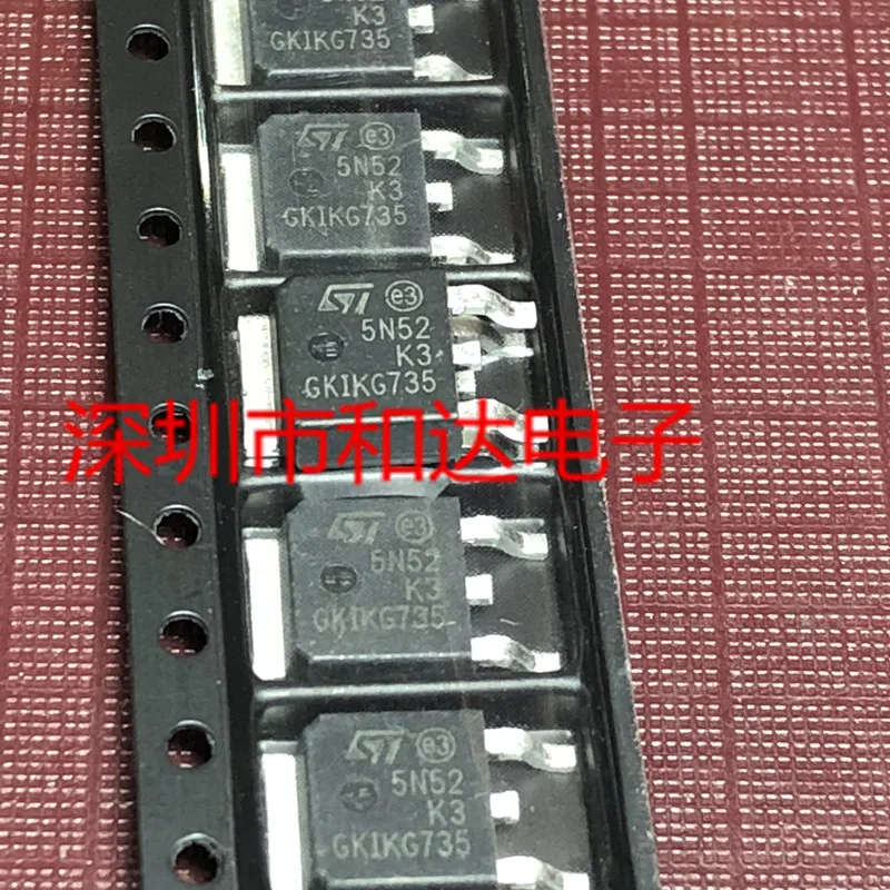 

5 шт. 5N52K3 STD5N52K3 TO-252 525V 4.4A