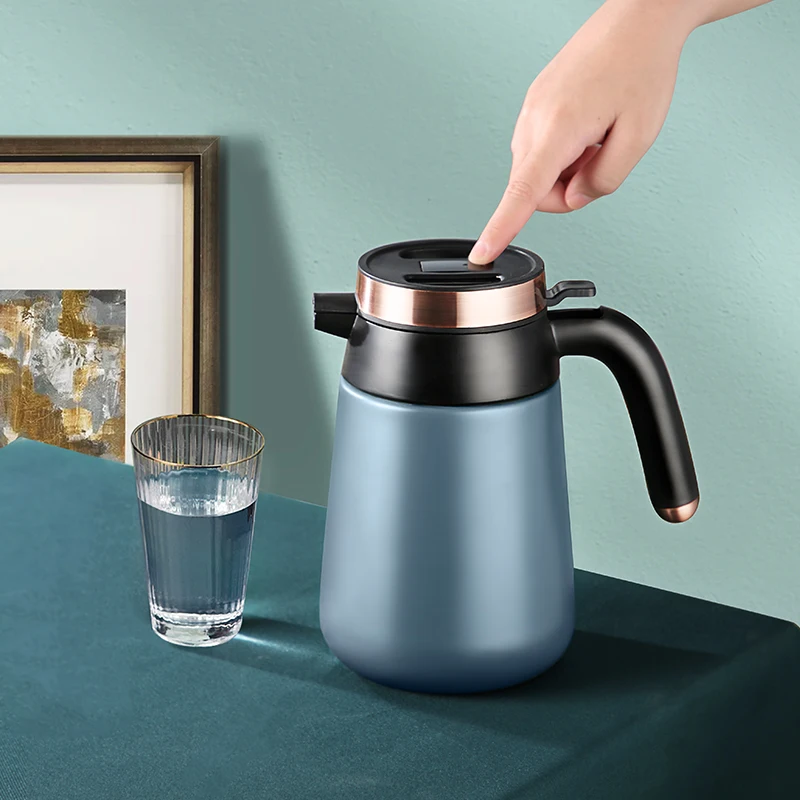 1.8L Электрический чайник-термос для путешествий бутылка воды Портативный