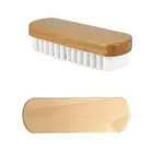 Высокое качество кожаная кисточка для замшевые сапоги сумки скруббер Очиститель белый резиновая, креповая щетка для обуви бытовой