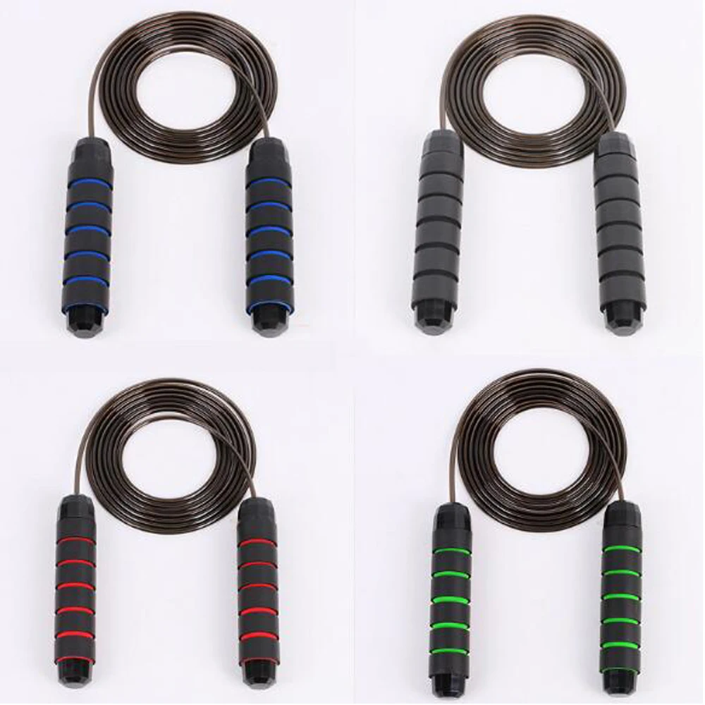 

Skipping Rope Speed Weighted Block Jump Rope Workout Training Bearing Adjustable Steel Wire Home Gym Fitness Indoor Equipment